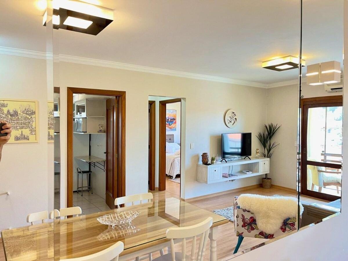 Apartamentos Jardim Da Serra Centro By Achei Gramado Bagian luar foto