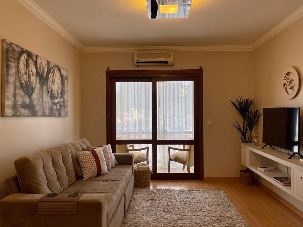 Apartamentos Jardim Da Serra Centro By Achei Gramado Bagian luar foto